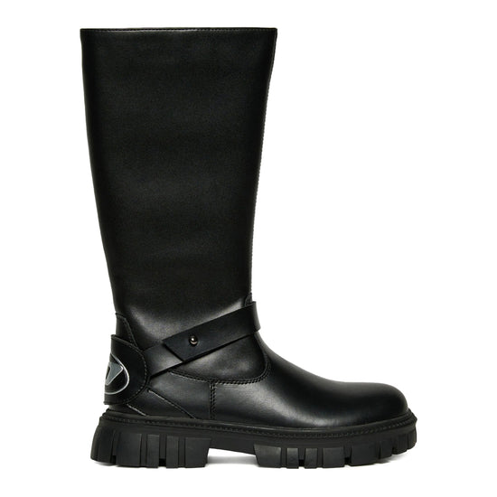 Diesel Kids Leather Boot