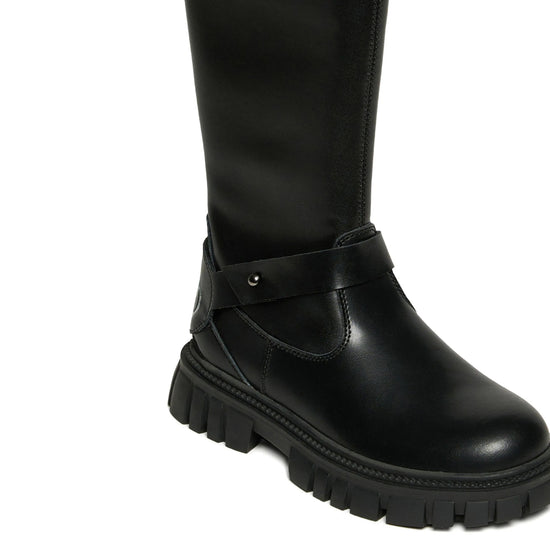 Diesel Kids Leather Boot