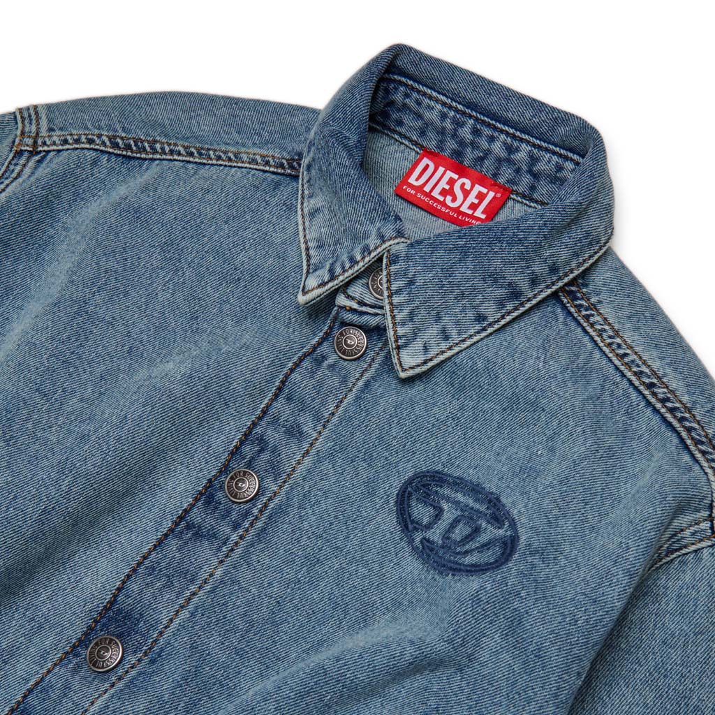 Diesel Kids Denim Shirt Dress