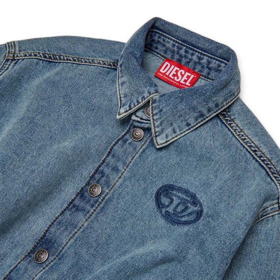 Diesel Kids Denim Shirt Dress