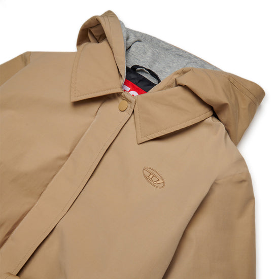 Diesel Kids Hooded Trench Coat
