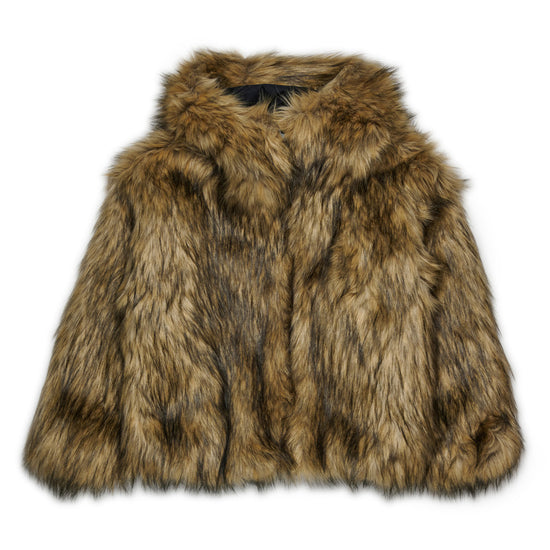 Diesel Kids Faux Fur Jacket