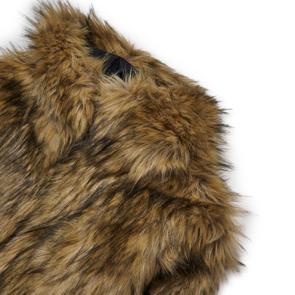 Diesel Kids Faux Fur Jacket