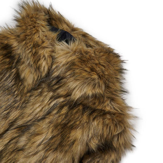 Diesel Kids Faux Fur Jacket