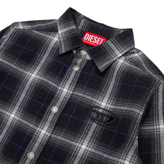 Diesel Kids Plaid Shirt
