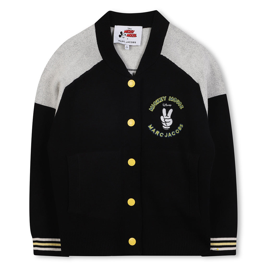Little Marc Jacobs X Mickey Mouse Knitted Cardigan