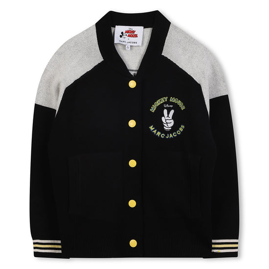 Little Marc Jacobs X Mickey Mouse Knitted Cardigan