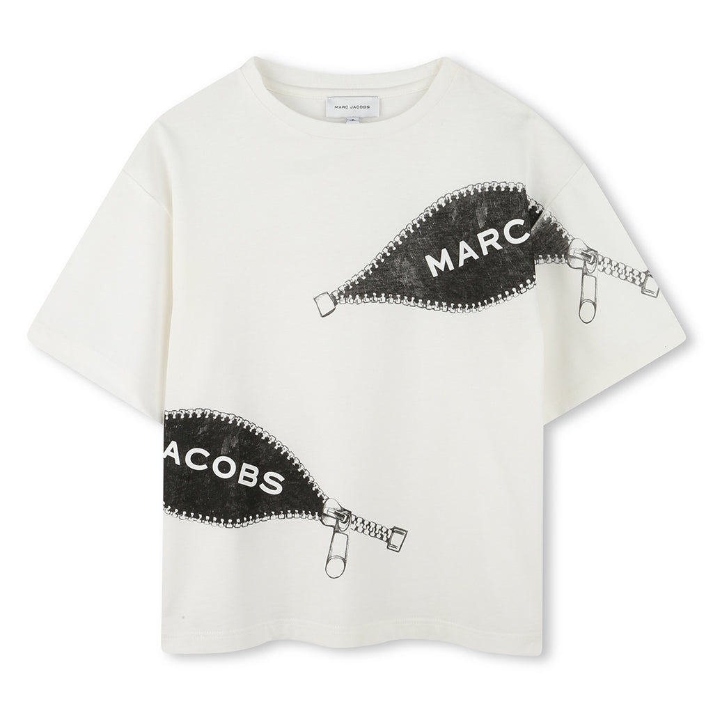Marc Jacobs Kids Zip Logo T-shirt