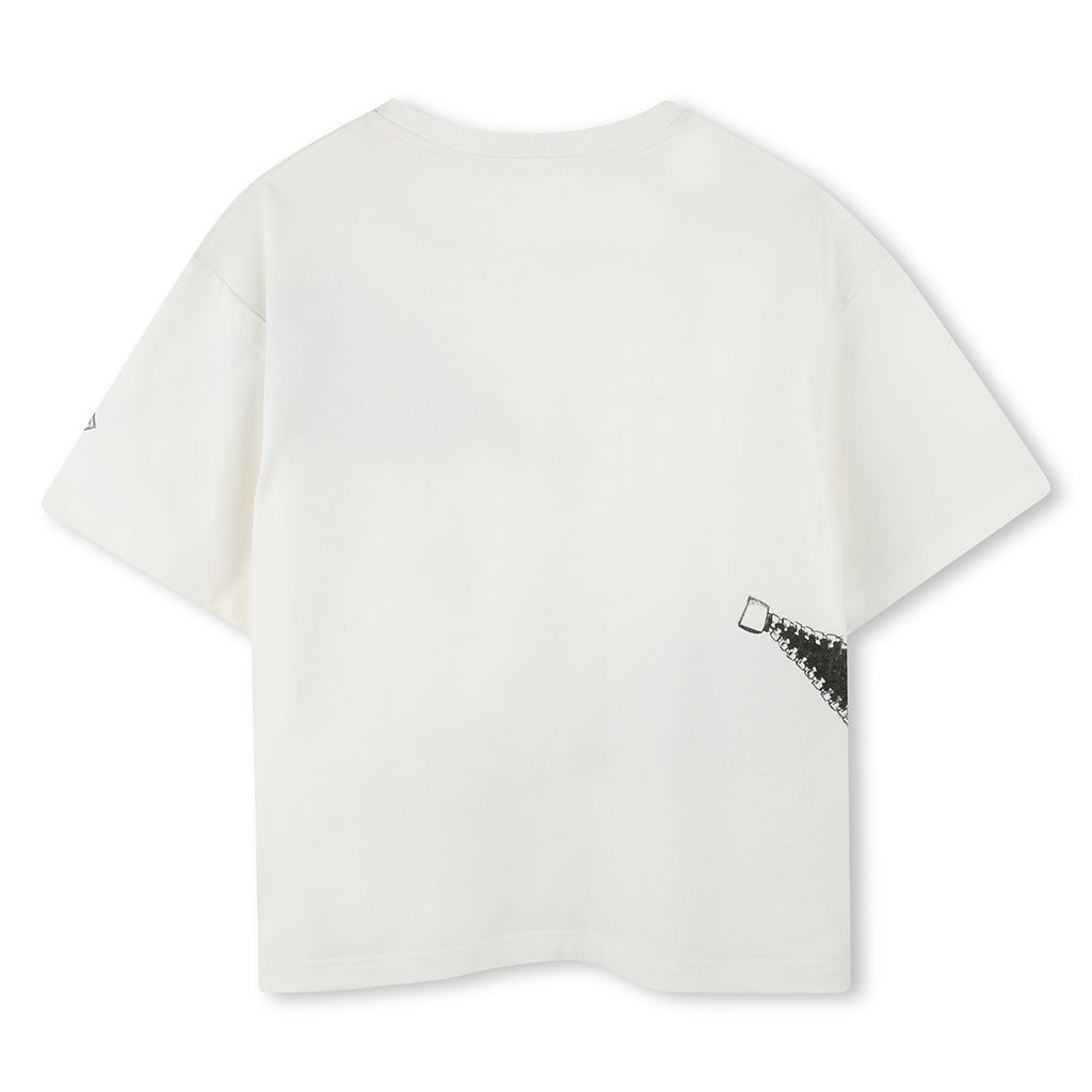 Marc Jacobs Kids Zip Logo T-shirt