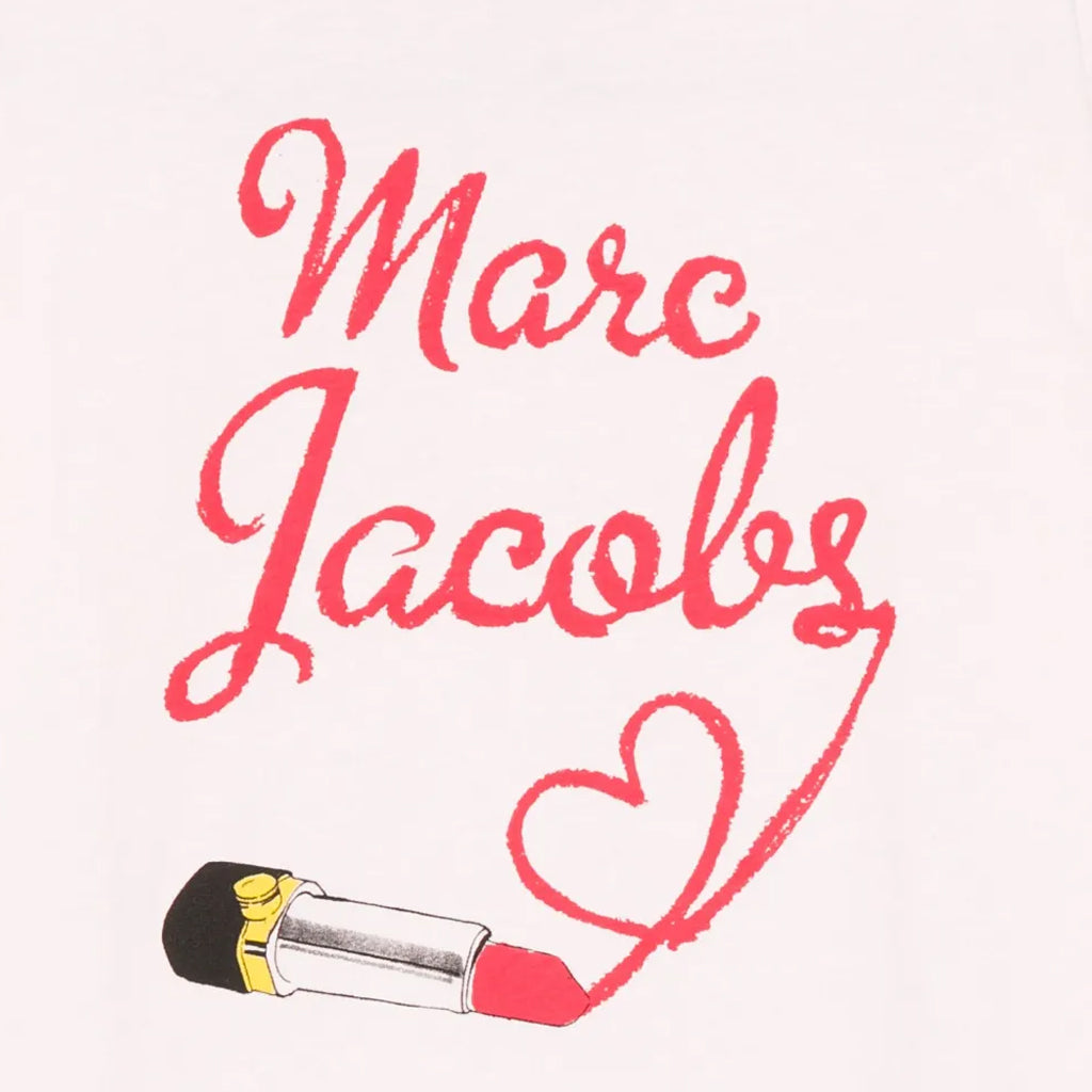 Little Marc Jacobs Lipstick Logo T-shirt