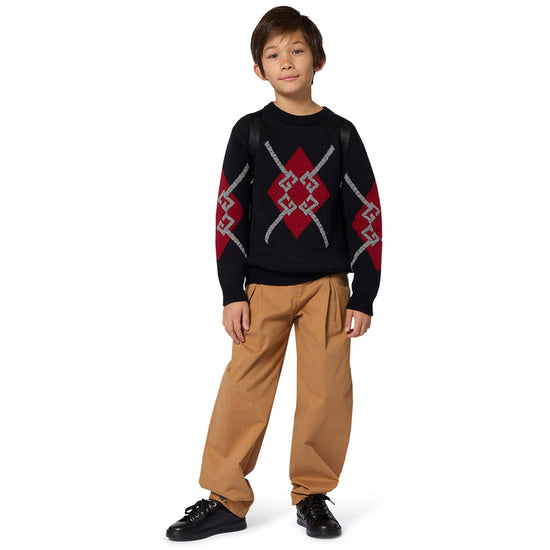 Givenchy Kids Gabardine Trouser