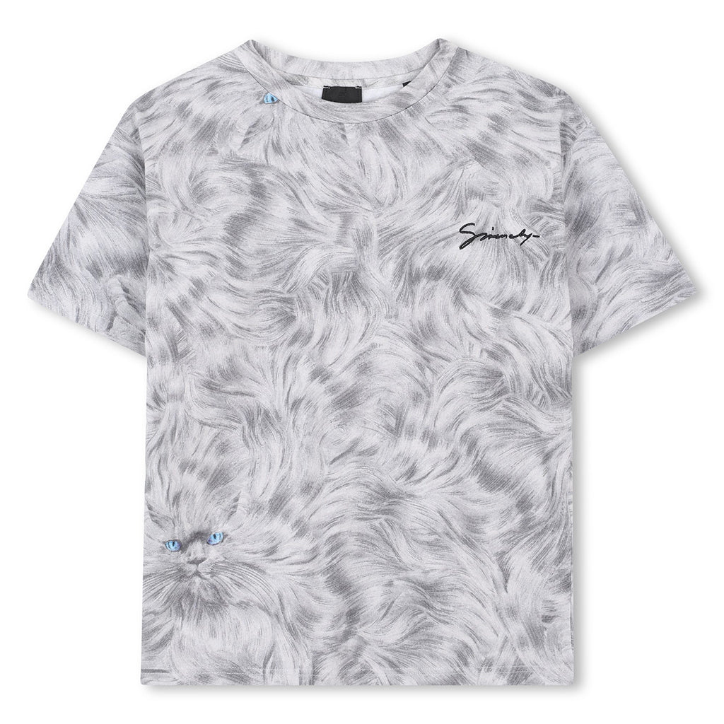 Givenchy Kids Cat Print T-shirt