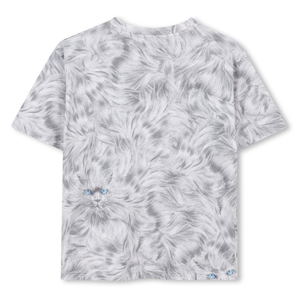 Givenchy Kids Cat Print T-shirt