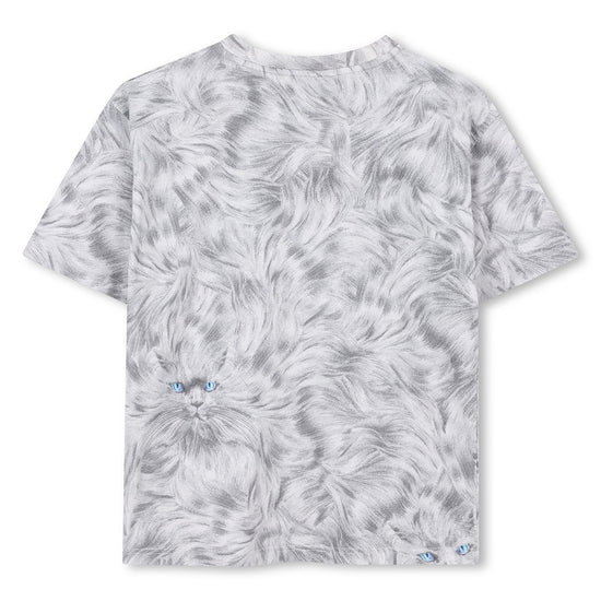 Givenchy Kids Cat Print T-shirt