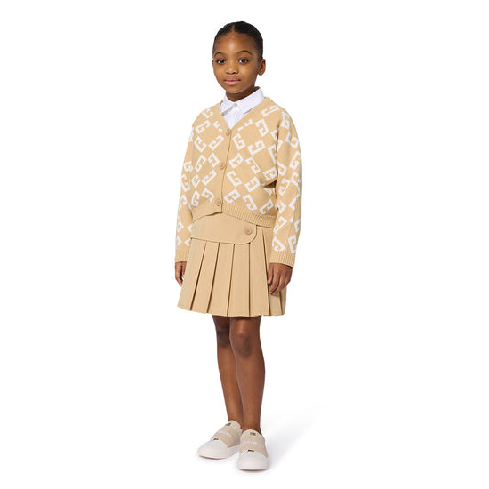 Givenchy Kids Pleated Skirt