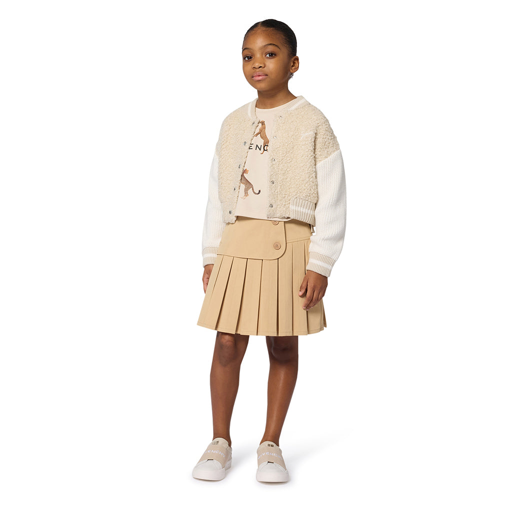 Givenchy Kids Pleated Skirt