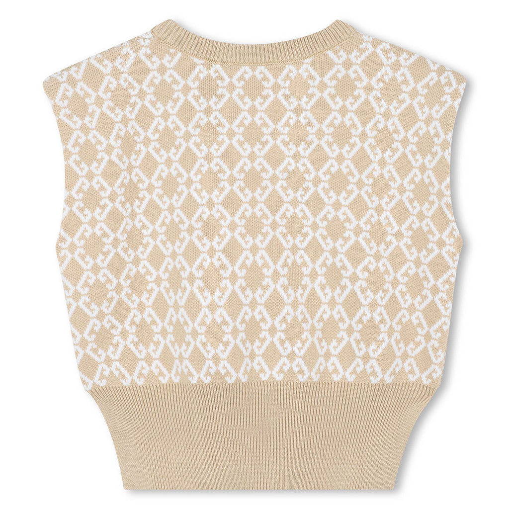 Givenchy Kids Logo Knit Top With Skirt Set