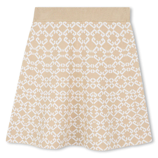 Givenchy Kids Logo Knit Top With Skirt Set