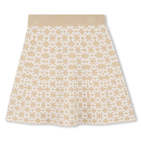 Givenchy Kids Logo Knit Top With Skirt Set