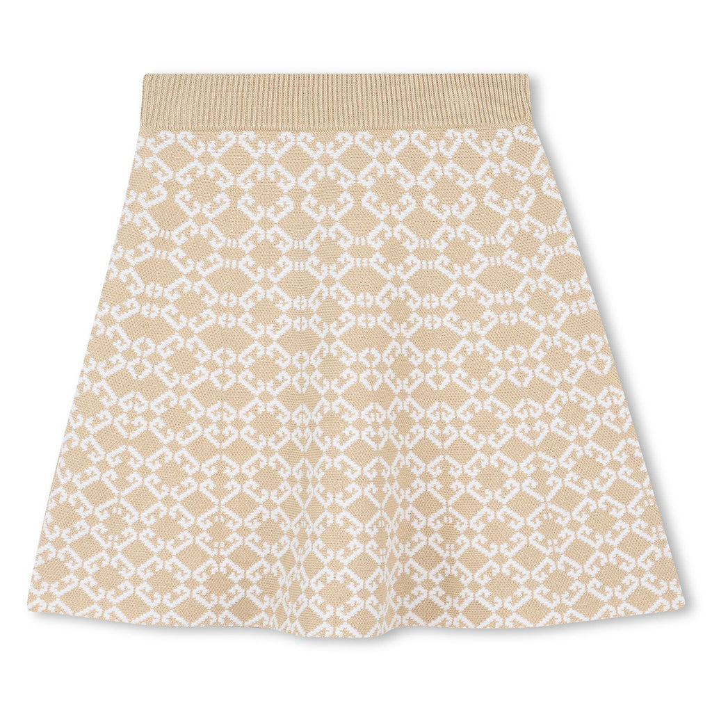 Givenchy Kids Logo Knit Top With Skirt Set