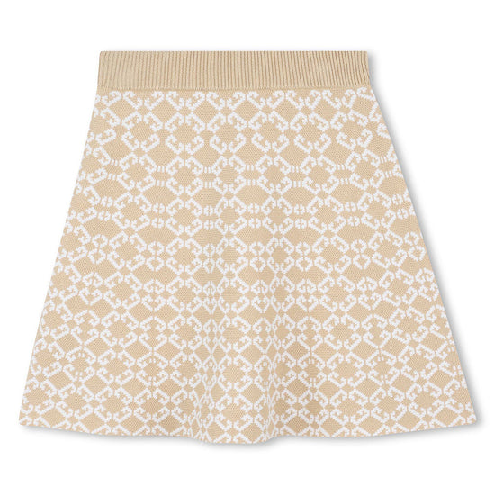 Givenchy Kids Logo Knit Top With Skirt Set