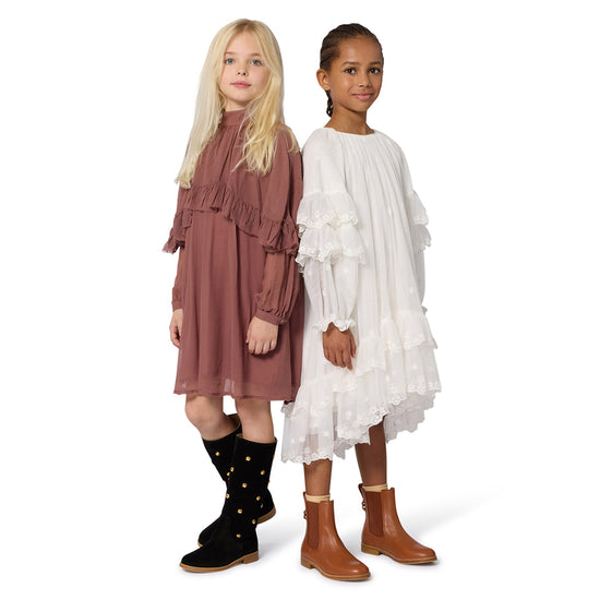 Chloé Kids Ruffled Dress