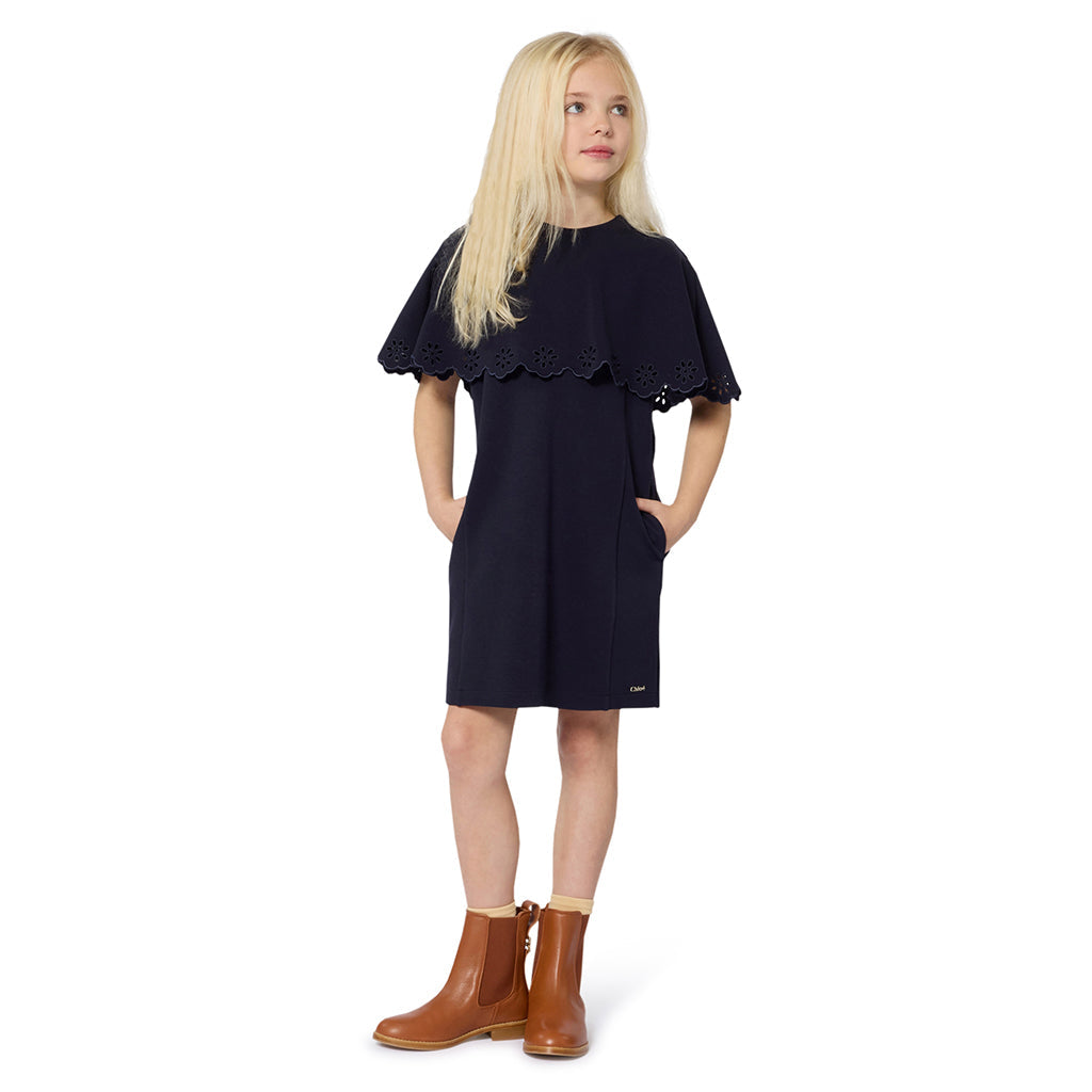 Chloé Kids Short Sleeved Dress