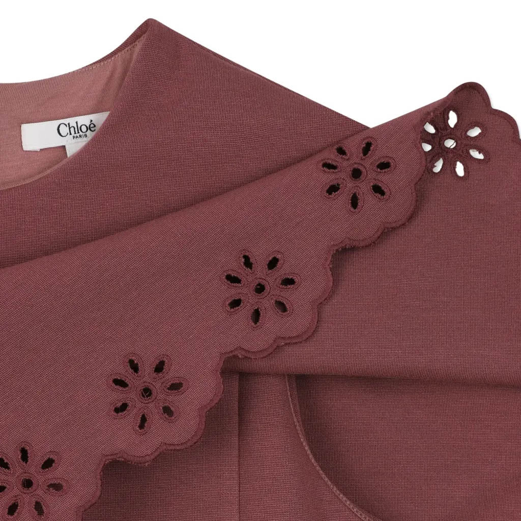 Chloé Kids Short Sleeved Dress