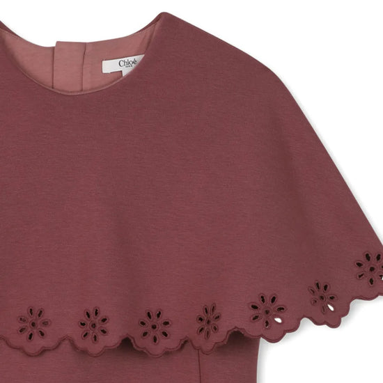 Chloé Kids Short Sleeved Dress