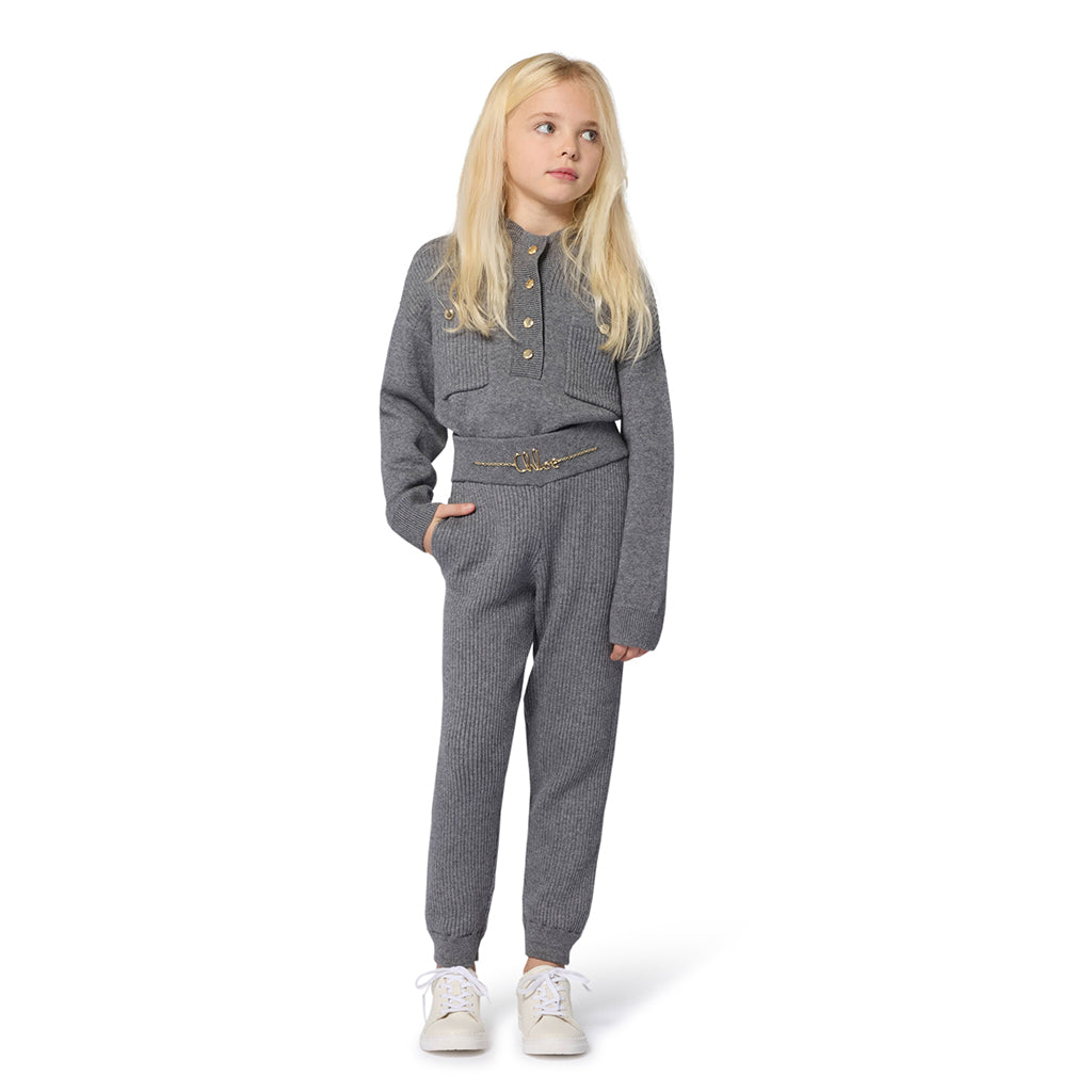 Chloé Kids Knitted Trousers