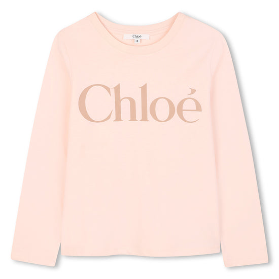 Chloé Kids Long Sleeve T-shirt