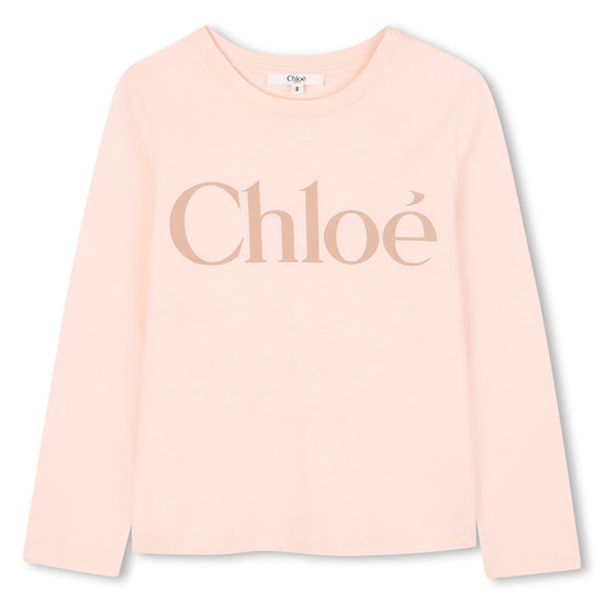 Chloé Kids Long Sleeve T-shirt