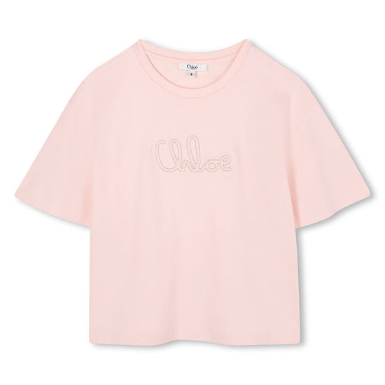Chloé Kids Short Sleeves Boxy Fit T-shirt – Kids21