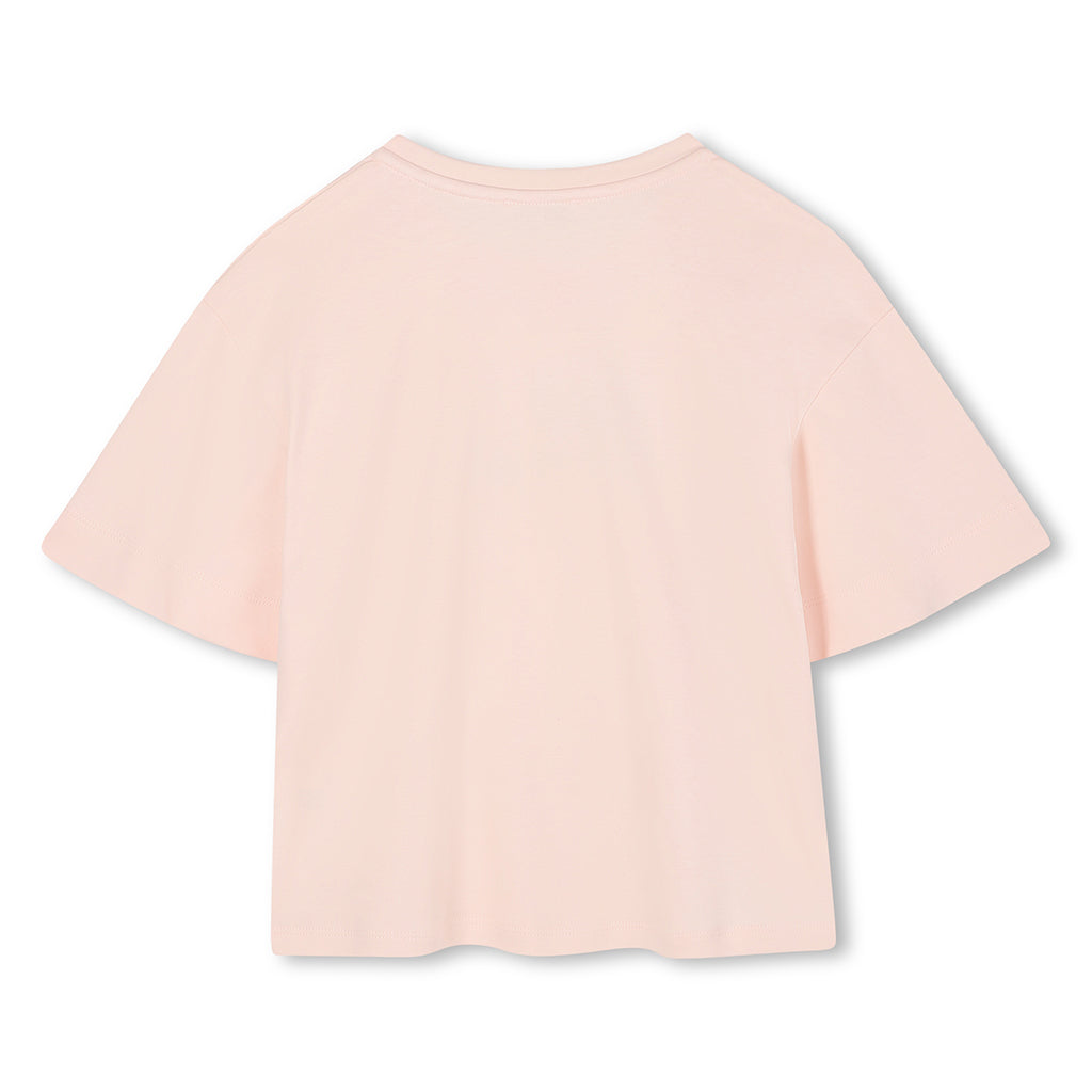 Chloé Kids Short Sleeves Boxy Fit T-shirt