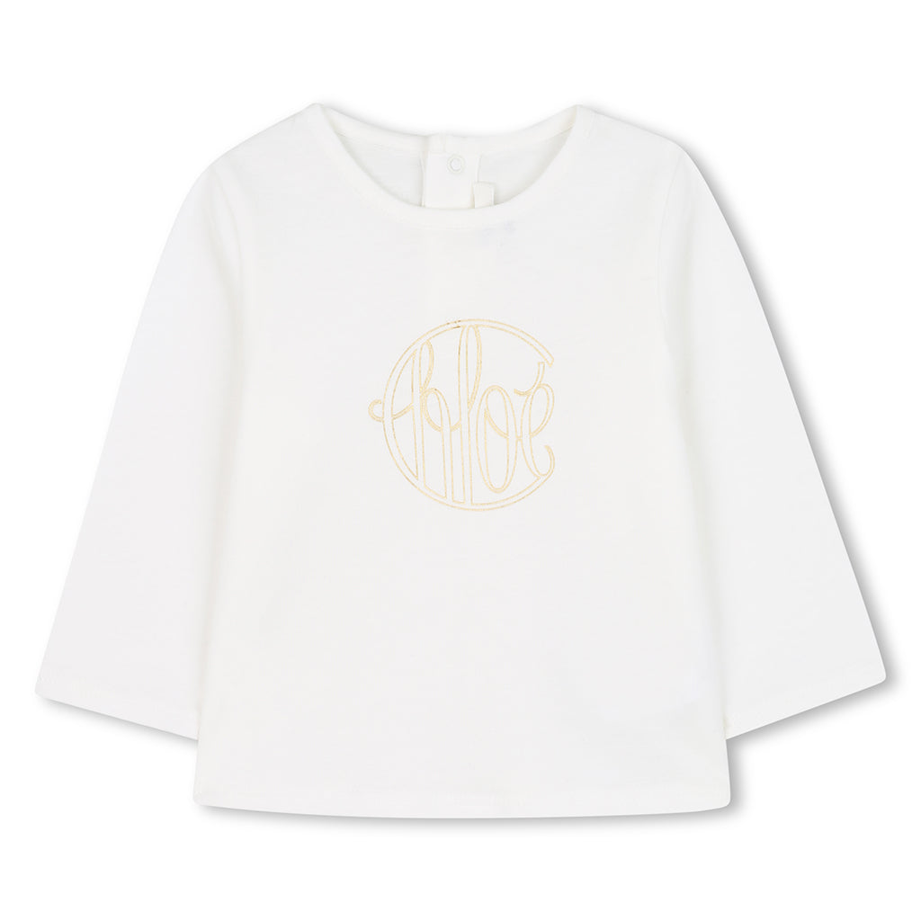 Chloé Kids Long Sleeve T-shirt