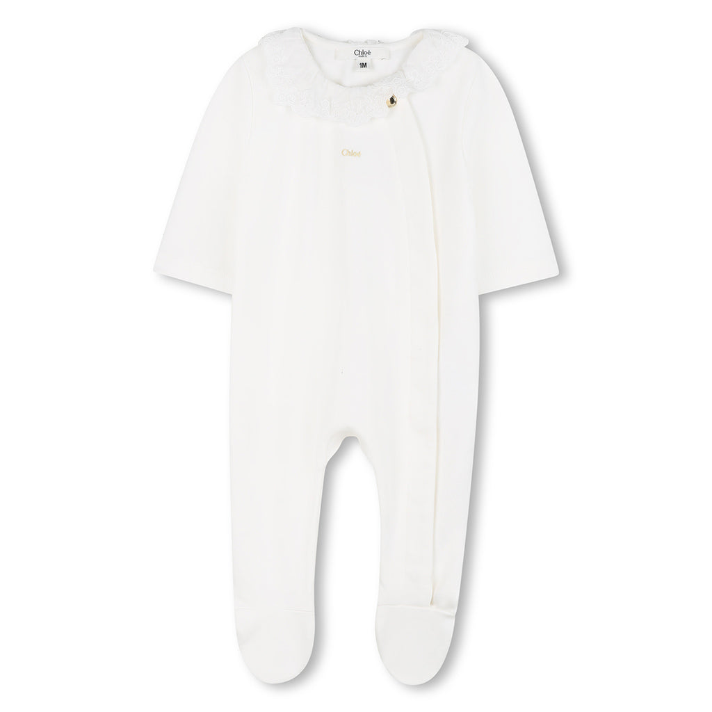 Chloé Kids Romper and Bibs Set