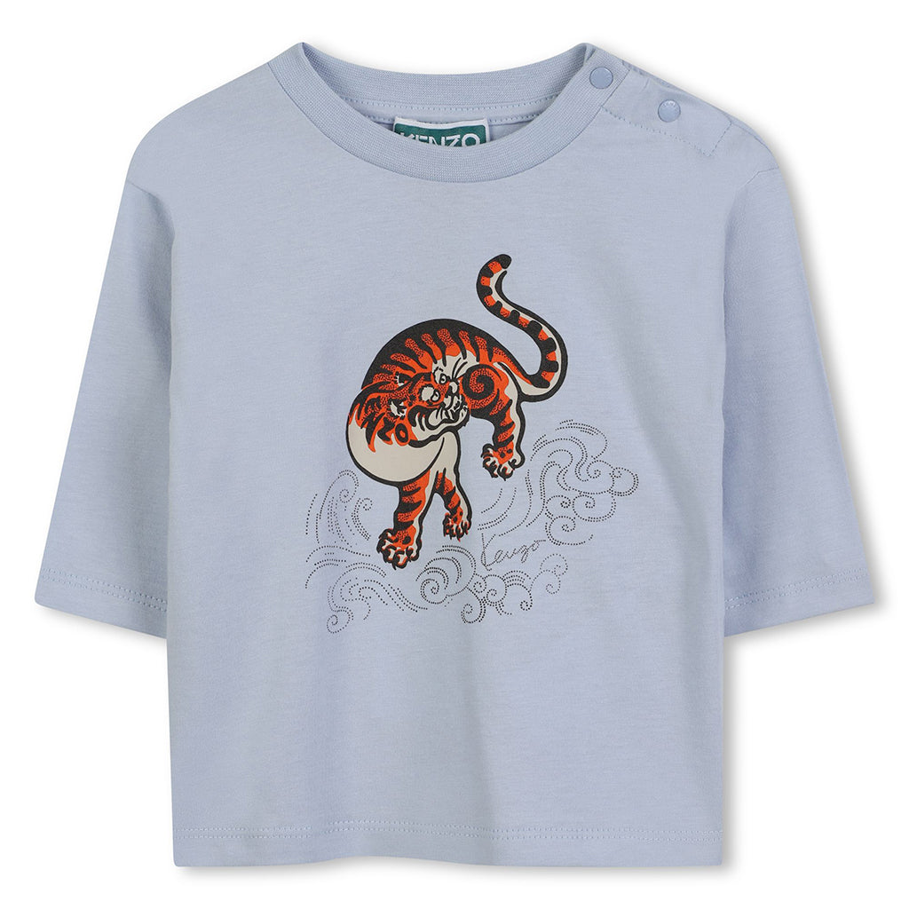 Kenzo Kids Graphic Print T-shirt