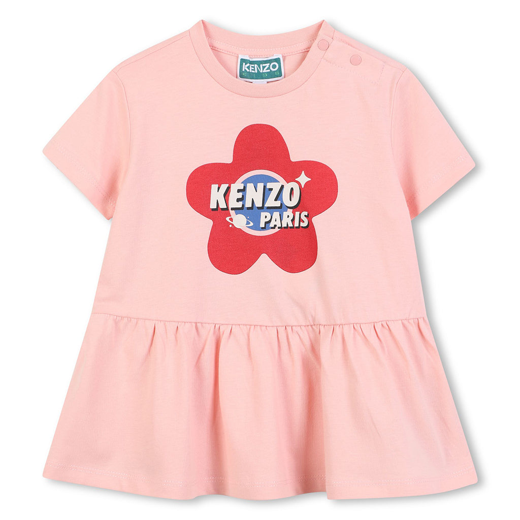 Kenzo Kids Graphic Print Dress