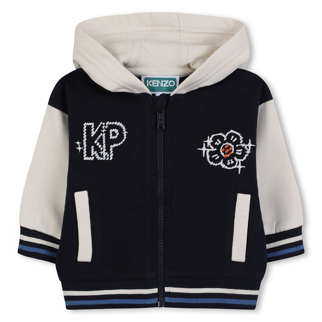 Kenzo Kids Hooded Sweat Jacket