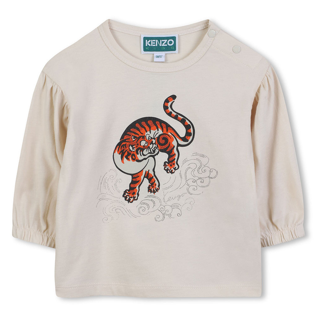 Kenzo Kids Graphic Print T-shirt