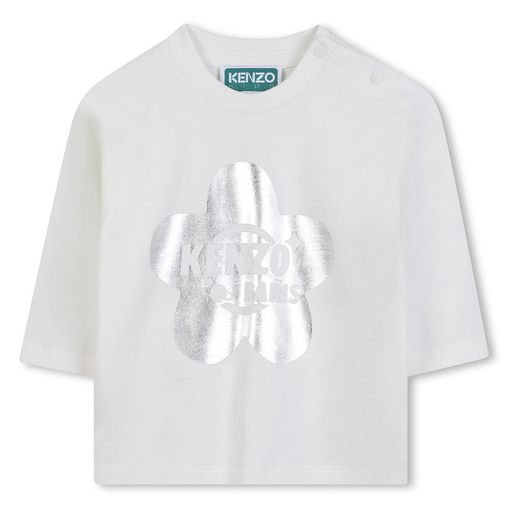 Kenzo Kids Graphic Print T-shirt