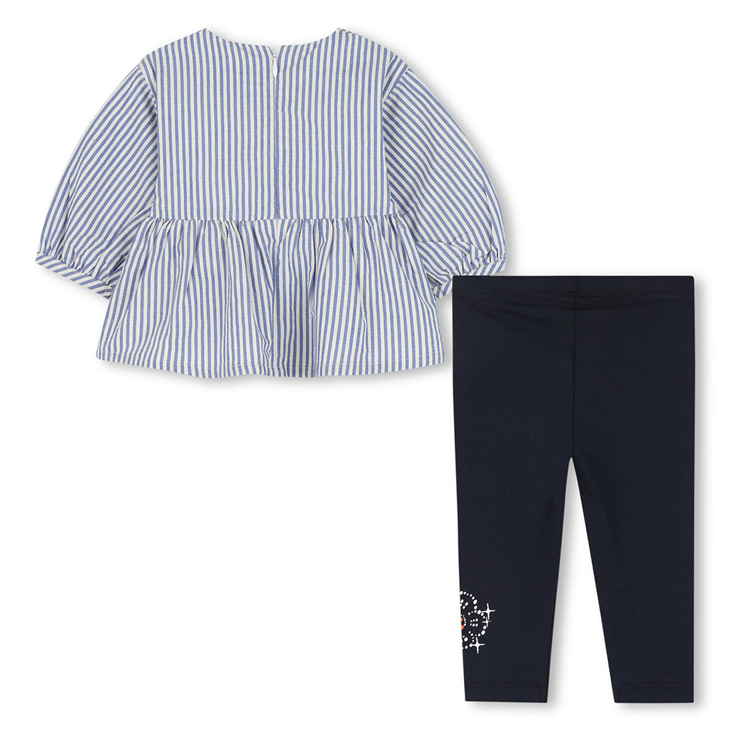 Kenzo Kids Trousers With Blouse Set