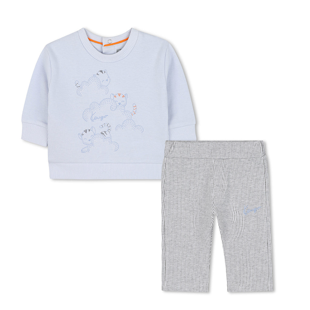 Kenzo Kids Sweatshirt With Sweatpants Set