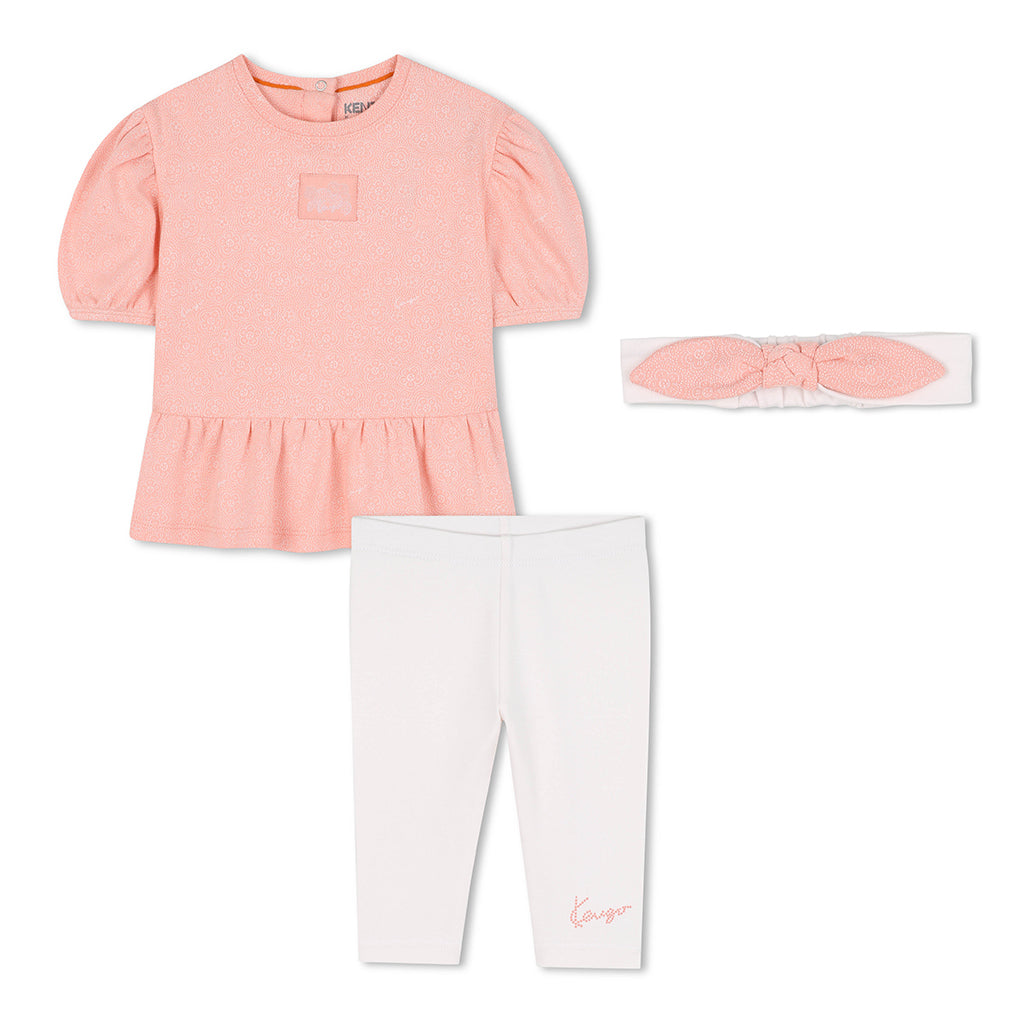 Kenzo Kids Dress With Leggings