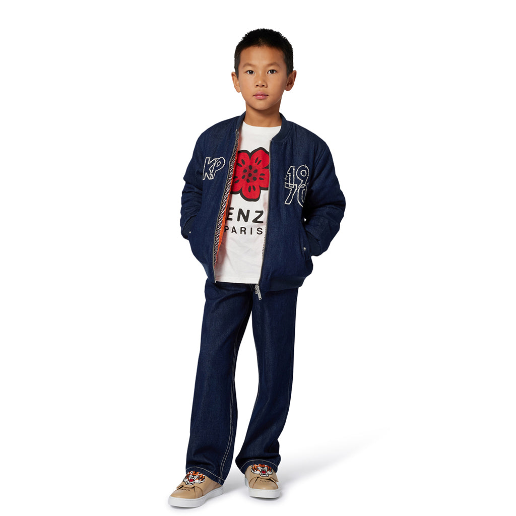 Kenzo Kids Denim Trousers