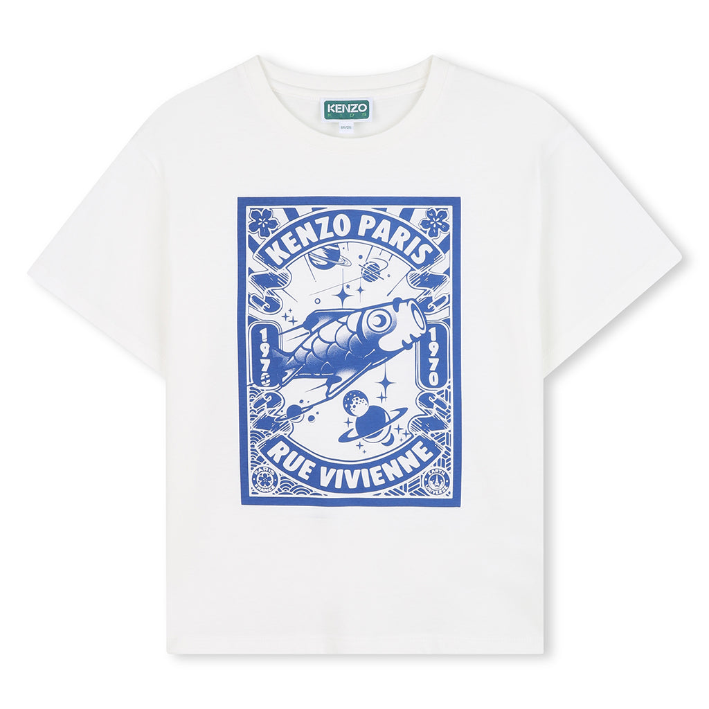 Kenzo Kids Graphic Print T-shirt