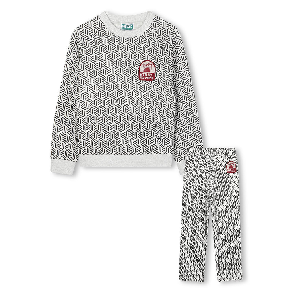 Kenzo Kids Sweatshirt With Sweatpants Set