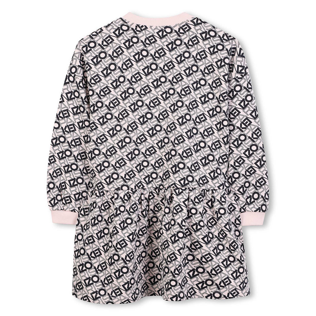 Kenzo Kids Logo All-Over Dress