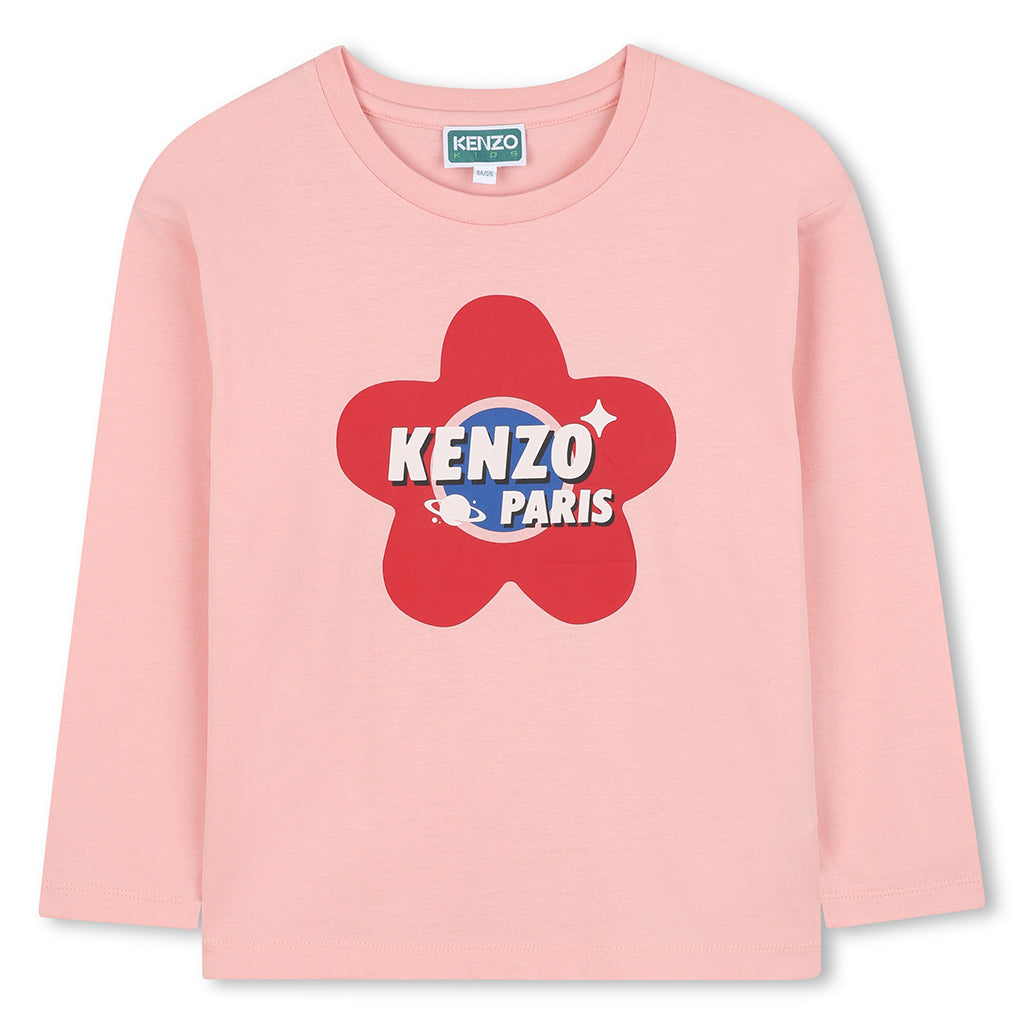 Kenzo Kids Graphic Print T-shirt