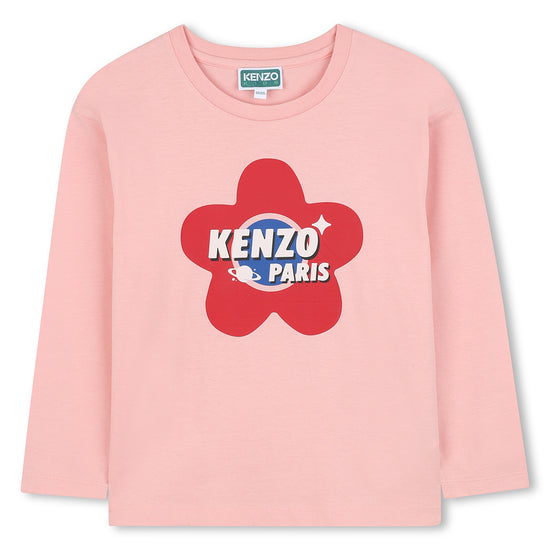 Kenzo Kids Graphic Print T-shirt